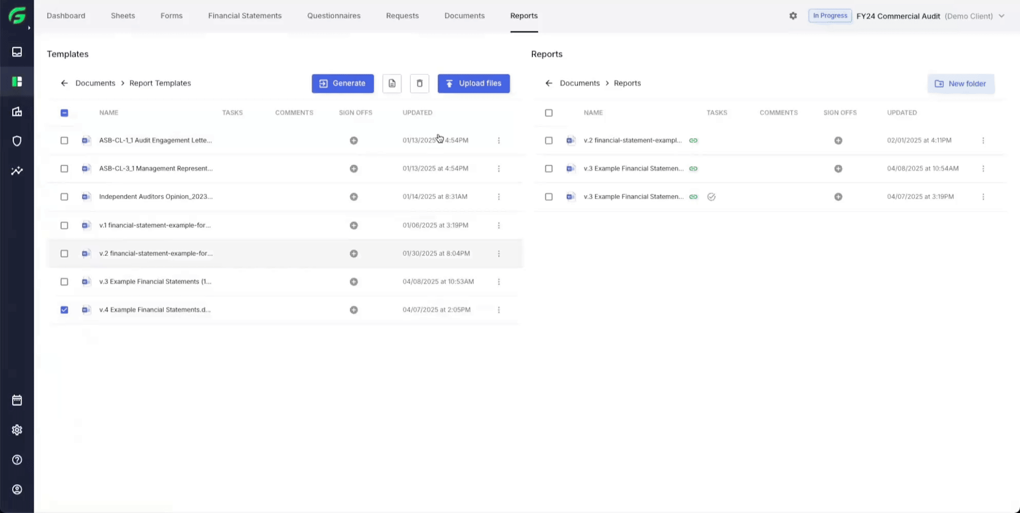 Financial Statement Production GIF
