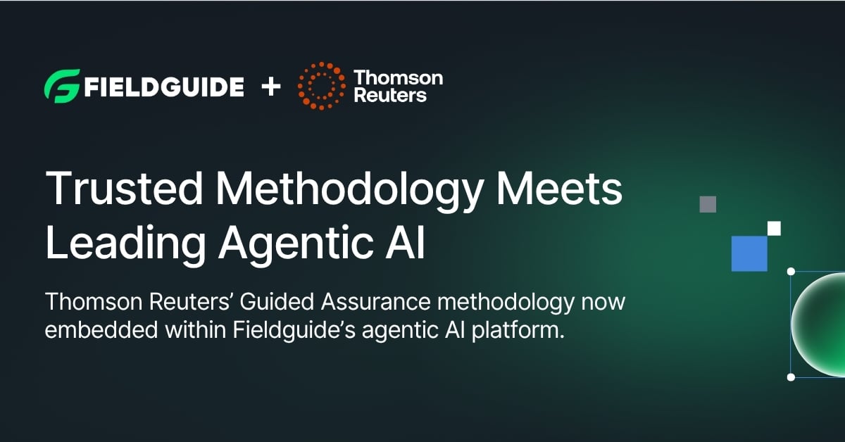 Trusted Methodology Meets Leading Agentic AI: Thomson Reuters and Fieldguide Partner to Transform Audit Workflows