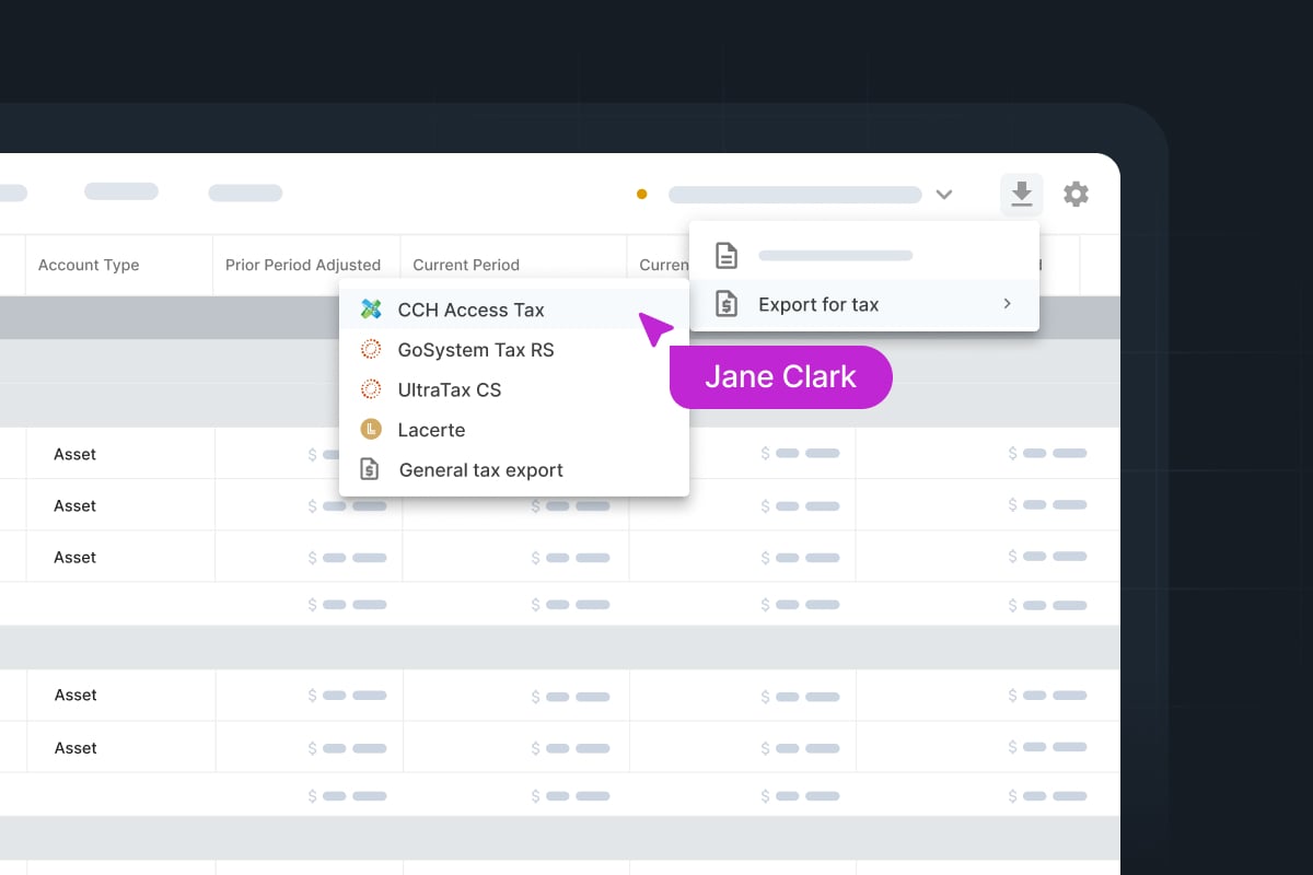 Specialized Tax Exports